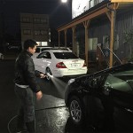 ひとりぼっちの洗車・・・さみしい