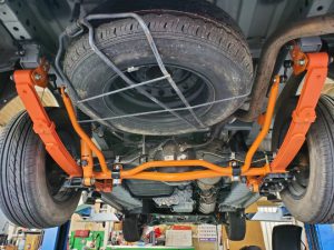 200系ハイエース乗り心地改善作業を実施致しまーす(^_-)-☆