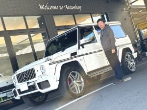 ご納車完了いたしました。