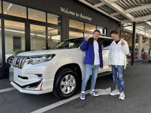 ご納車完了致しました。