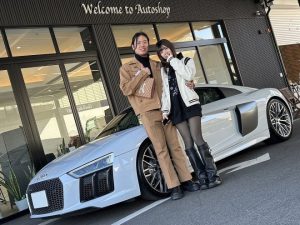 アウディ　R8ご納車完了致しました。