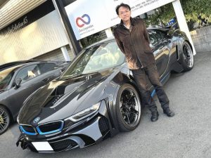 BMW　i8　エナジーEVOi8ボディキット　ご納車完了いたしました。
