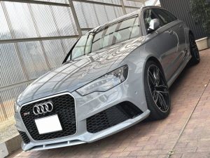 アウディ　ＲＳ６　アバント　ご納車完了いたしました。