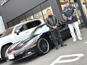 シボレー コルベット ご納車完了いたしました。