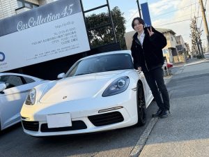 718ケイマン　ご納車完了致しました！！