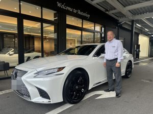 レクサス　ＬＳ５００　Ｉパッケージ　ご納車完了致しました。