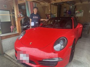 ポルシェ　９１１(９９１)　カレラ４　ＰＤＫ　ご納車完了致しました。