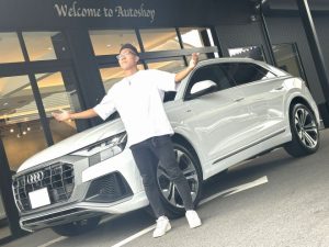 アウディ Q8 55TESI クアトロ デビューパッケージSライン 正規ディーラー車 ご納車完了致しました。