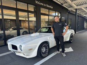 ポンアック　ファイアーバード　ご納車完了致しました。