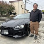 RS5スポーツバック クワトロ ご納車完了致しました。