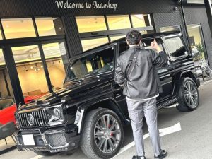 AMG　Ｇ６３　AMGレザーエクスクルーシブパッケージ　正規ディーラー車　BRABUSエアロ　ご納車完了致しました。