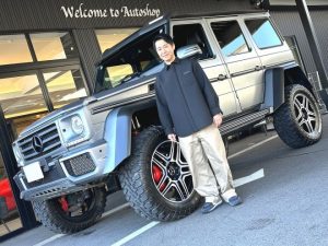 メルセデスベンツ　Ｇ５５０　4×4スクエアード　正規ディーラー車　特別仕様車　ご納車完了致しました。