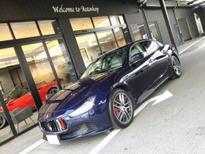 マセラティ ギブリ　ベースグレード　正規ディーラー車　ご納車完了致しました。