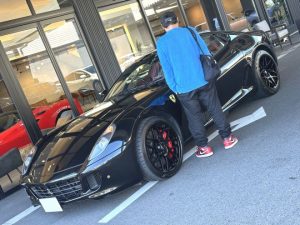 フェラーリ 599 F1 正規ディーラー車 希少右ハンドル ご納車完了致しました。