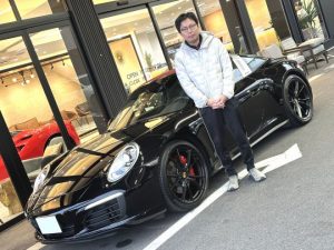 ポルシェ 911タルガ4 PDK 正規ディーラー車 991型後期 左ハンドル ご納車完了致しました。