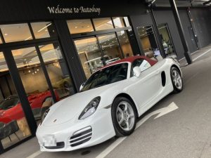 ポルシェ 981ボクスター MT　ご納車完了いたしました！！