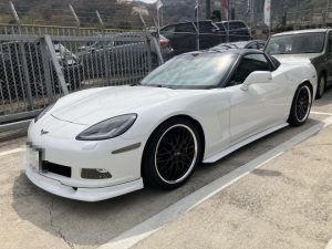 シボレー C6コルベット ホワイト　ご納車完了いたしました！！