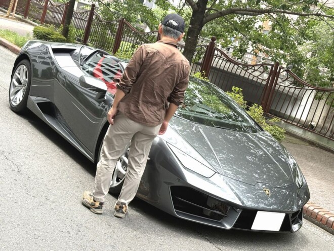 ランボルギーニ ウラカンスパイダー LP580-2 正規ディーラー車 左ハンドル ご納車完了致しました。