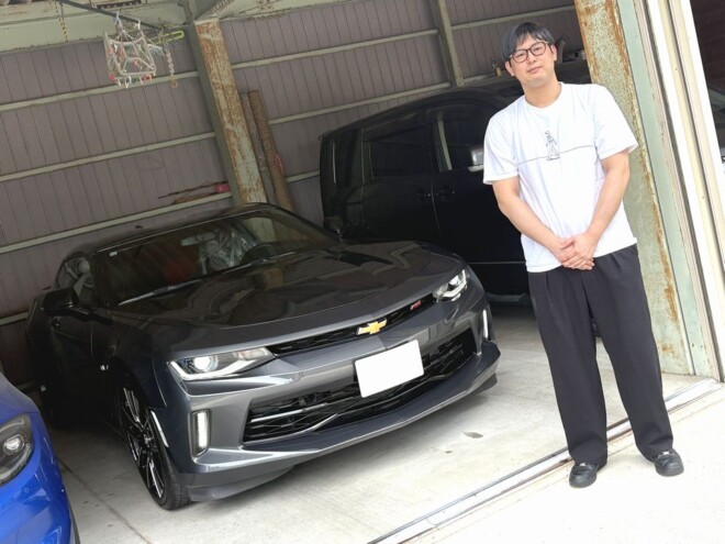 シボレー カマロ LT RS 正規ディーラー車 ワンオーナー プレオーダーカラー マグナフローマフラー ご納車完了致しました。