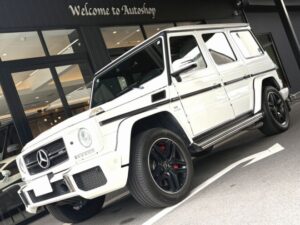 AMG　G63　正規ディーラー車　左ハンドル　後期モデル　デジーノエクスクルーシブインテリアパッケージ　ご納車完了致しました。