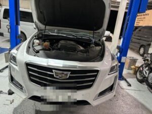 ブレーキパッド異音　キャデラックＣＴＳ　サスペンション・足回り修理・整備