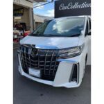 付属品取り付け　アルファード