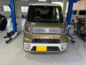 マフラー異音 ウェイク 吸排気系修理・整備 アイドリング時異音