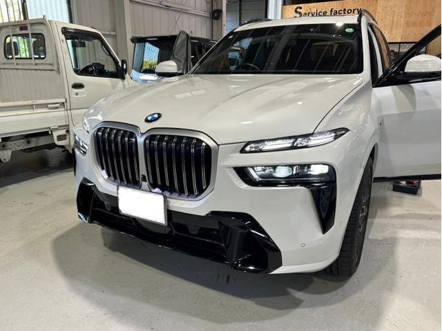TVキャンセラー 取付 BMW X7 付属品取り付け
