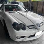 洗車　SL55AMG