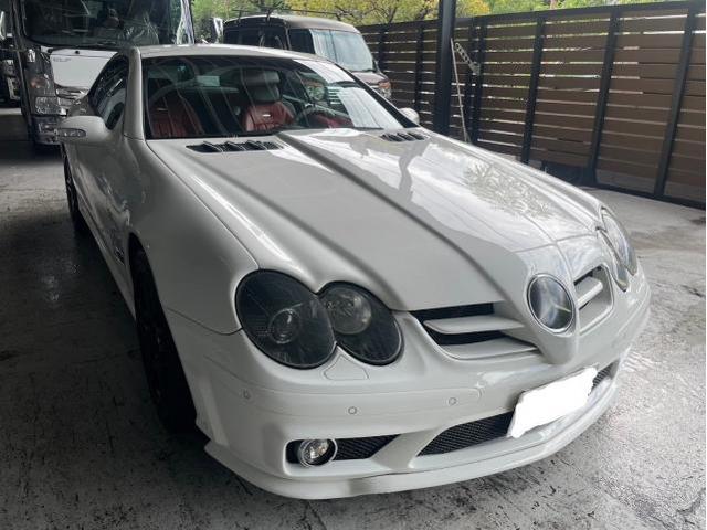洗車 SL55AMG