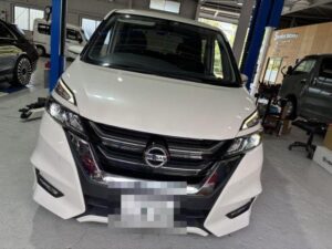 Vベルト交換　セレナ　C27