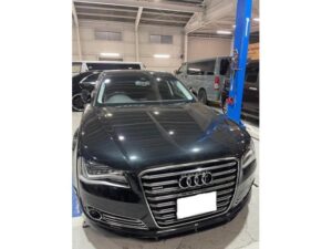 冷却水漏れ修理　Ａ８　エンジン関連修理・整備　4.2クワトロ