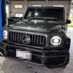 空気圧センサー交換　メルセデスベンツ　G63　W463A