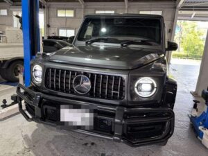 空気圧センサー交換　メルセデスベンツ　G63　W463A