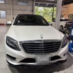 EPB故障　EPBアクチュエータ交換　メルセデスベンツ　S300h　W222