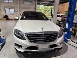 EPB故障　EPBアクチュエータ交換　メルセデスベンツ　S300h　W222