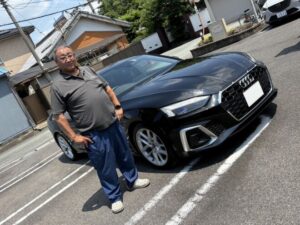 アウディ A5スポーツバック 45TFSIクアトロ　ご納車完了いたしました！