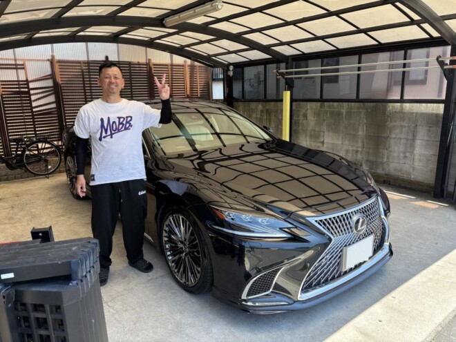 レクサス LS500h ご納車完了いたしました!