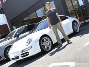 ポルシェ 911（997型）カレラS　正規ディーラー車　６速ＭＴ　右ハンドル　ご納車完了致しました。