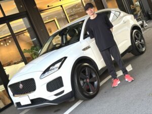 ジャガー　Ｅペイス　Ｓ　１８０ＰＳ　ご納車完了致しました。