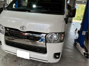 オイル交換 トヨタ ハイエースバン GDH201V ディーゼル車用