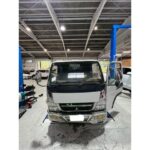 ベルト交換　三菱ふそう　キャンター　FB70B