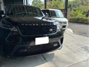 オイル　エレメント交換　ランドローバー　レンジローバーヴェラール　LY5SC