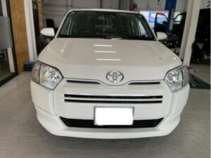 サイドバイザー取り付け　トヨタ　プロボックスバン　NCP160V　付属品取り付け