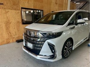 TVキャンセラー取付　トヨタ　アルファード40系　AGH40