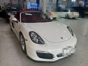 幌作動不良 マイクロスイッチ交換 ポルシェ ボクスター981