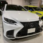 レクサス LS Fスポーツ TVキャンセラー取付 DAA-GVF55