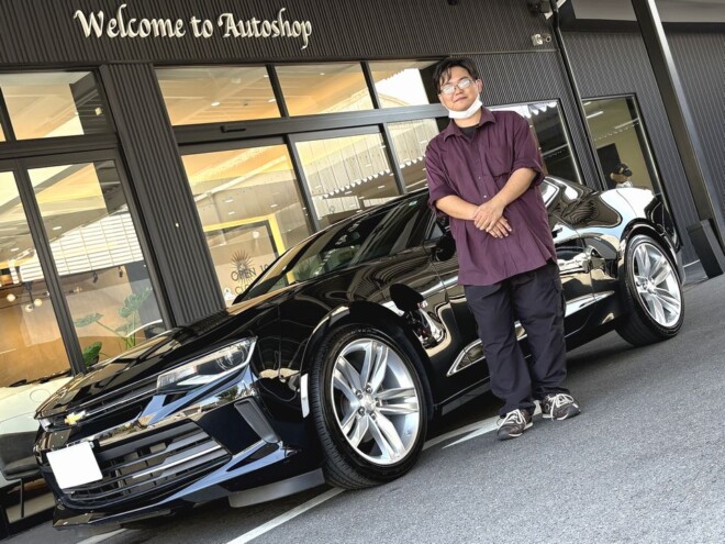 シボレー カマロ LT RS 正規ディーラー車 純正20インチアルミホール ご納車完了致しました。