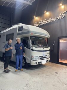 キャンピングカー カムロード 電装系付属 サブバッテリーケーブル取付