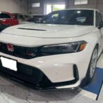 マフラー交換　ホンダ　シビック　タイプR　FL5　吸排気系パーツ取付